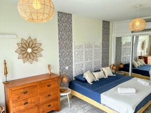 1 bedroom, iron/ironing board, free WiFi, bed sheets