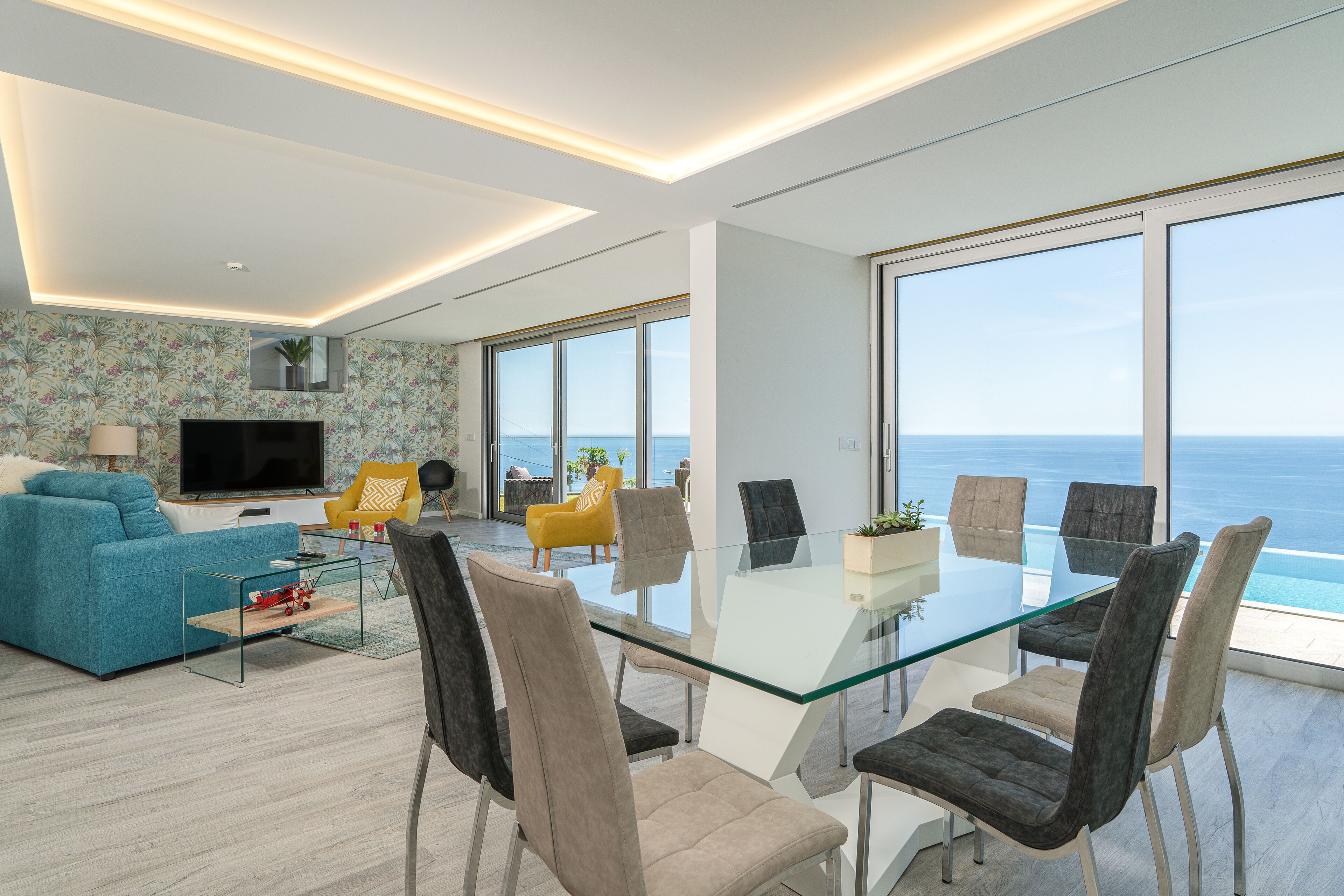 Luksus-villa - handicapvenligt - privat badeværelse | Lounge