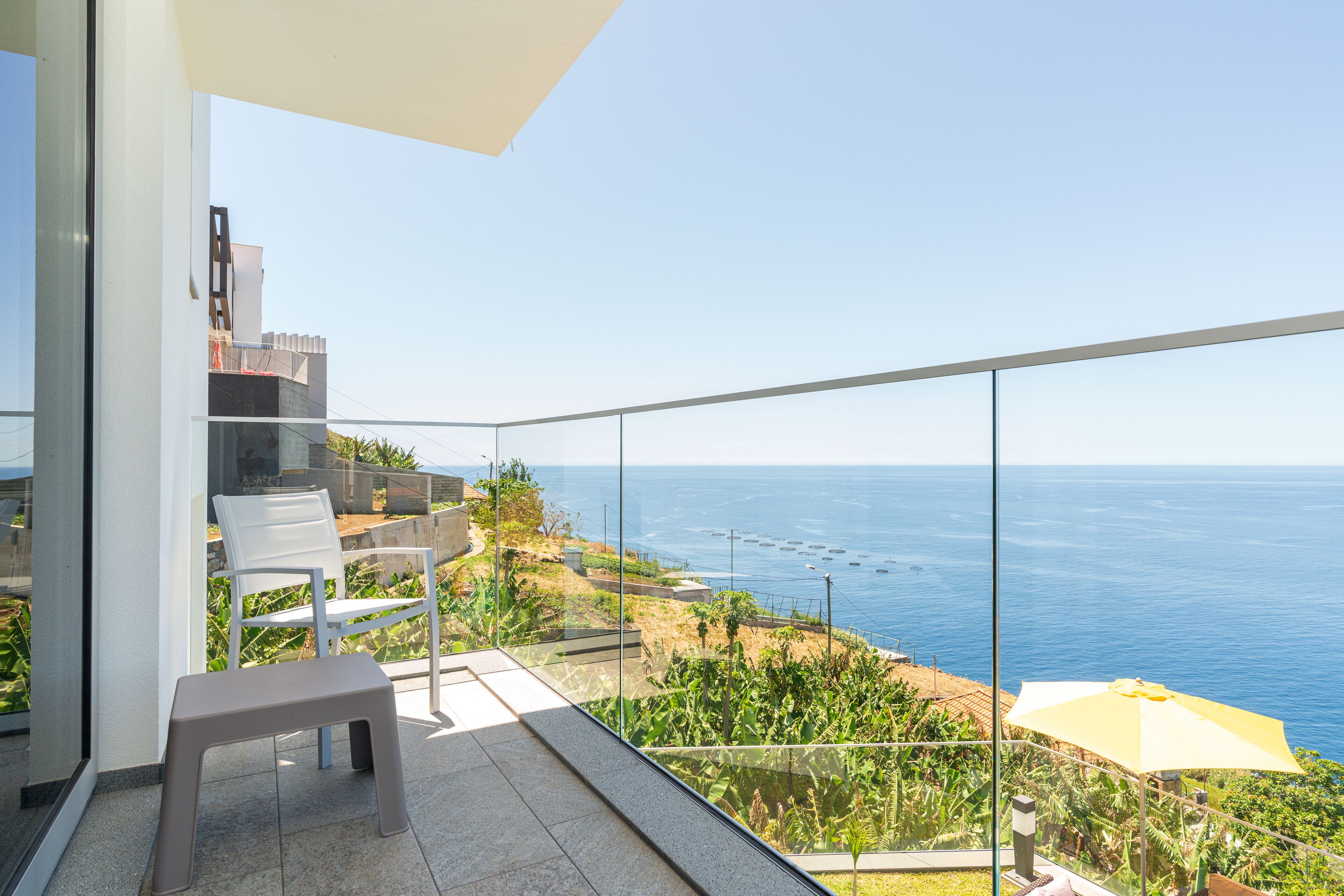 Luxury-Villa, barrierefrei, eigenes Bad | Blick vom Balkon