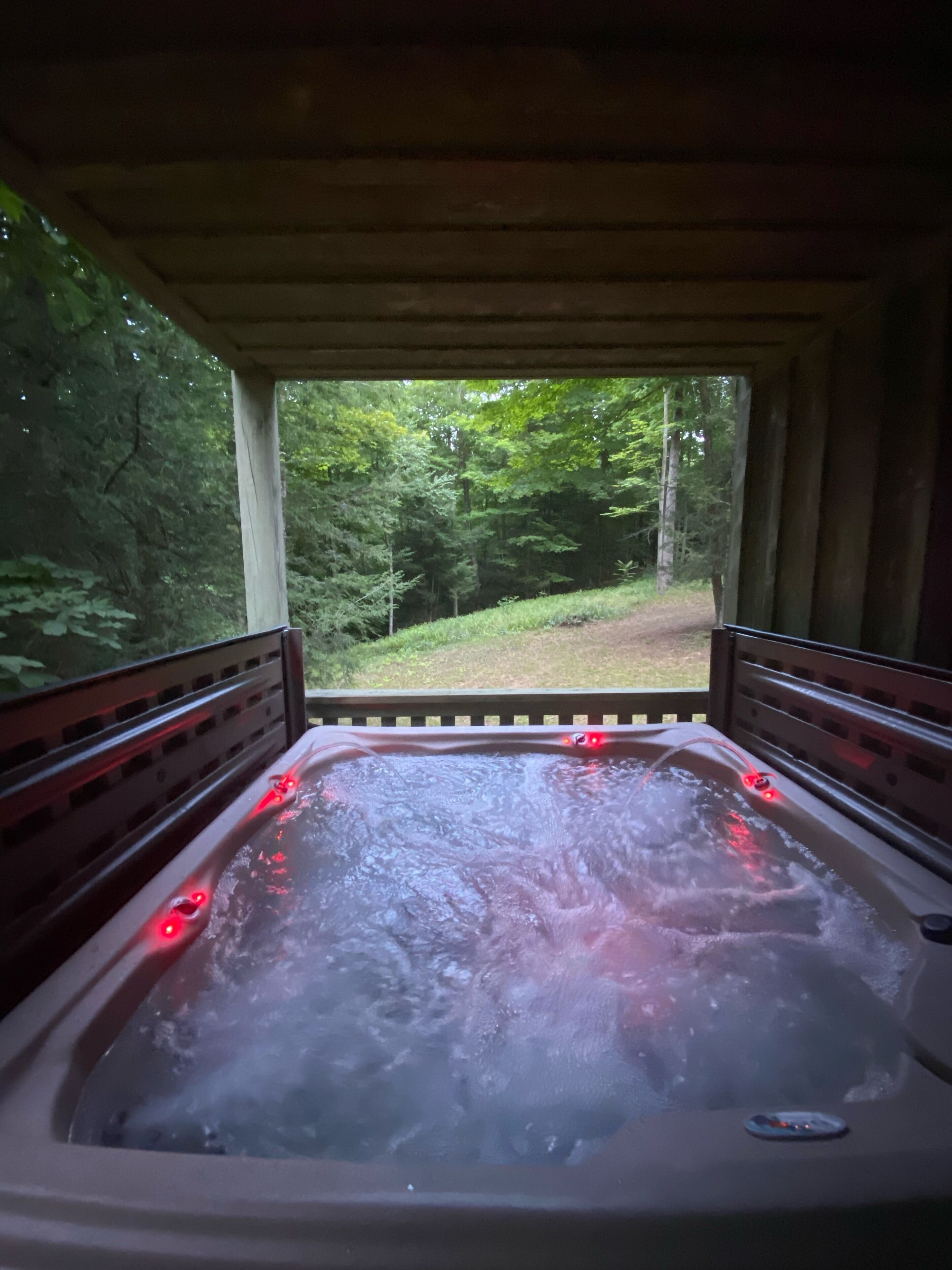 Bain à remous extérieur