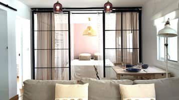 1 Schlafzimmer, Bügeleisen/Bügelbrett, kostenloses WLAN, Bettwäsche
