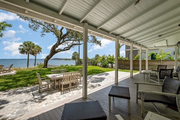 Wraparound porch - front
