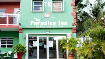 Fassade der Unterkunft