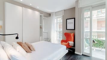 Departamento urbano | 2 habitaciones, ropa de cama de alta calidad y edredón