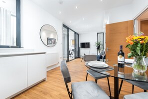 Essbereich im Zimmer