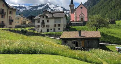 Newly renovated comfort in a rustic mountain farmhouse on the Tour du Mont Blanc