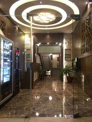 Interior entrance