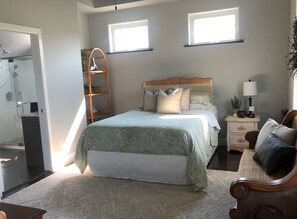 1 bedroom, iron/ironing board, free WiFi, bed sheets - Newly Constructed Modern 1 Bedroom Apartment with Luxury Shower ~ Sleeps 3 (Accomac)