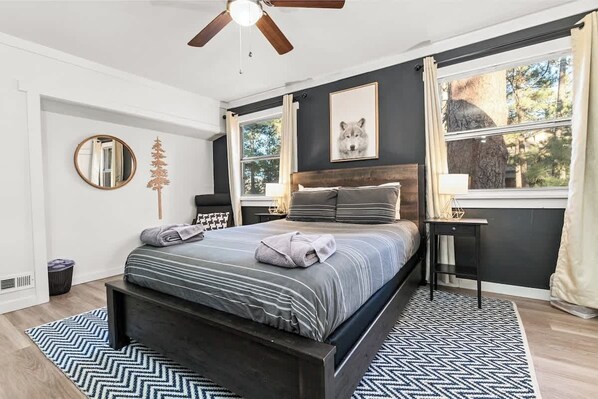 3 chambres, Wi-Fi, literie fournie