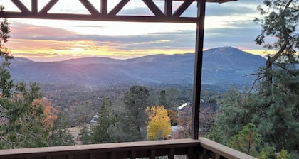 Bass Lake Heights - retreat with a million-dollar view and gateway to Yosemite.