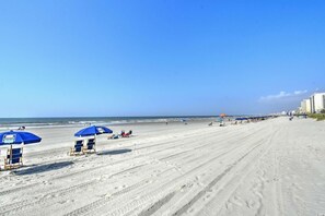 Accommodatie ligt op het strand