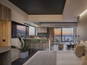 Loft Apartment, Sea View - 3 Olive Trees (Saronikos)