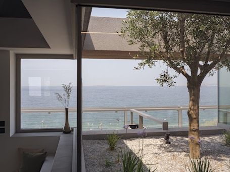 Loft Apartment, Sea View | Beach/ocean view. 3 Olive Trees