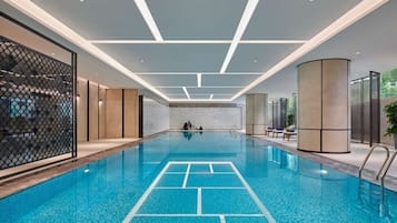 Indoor pool, outdoor pool