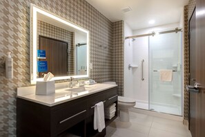 Suite, 1 Bedroom, Non Smoking | Bathroom shower - Home2 Suites by Hilton Bryant, AR (Bryant)