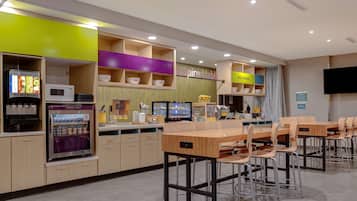 Free daily full breakfast