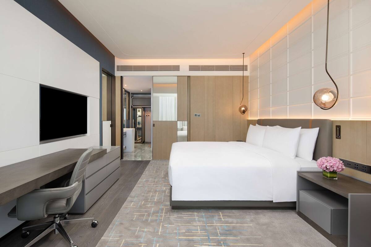 1 habitación, ropa de cama de alta calidad y minibar