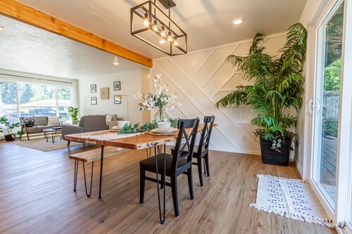 A serene, blissful home w/ a spacious backyard