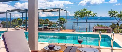 Indoor pool, outdoor pool