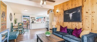 This centrally located 3 bedroom 2 bathroom features a full size pool and electric vehicle charging on site.