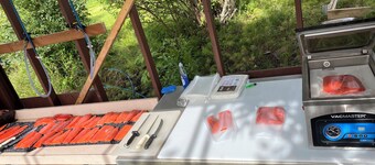 Kenai River Fishing Cabin #2 30 feet from the riverbank