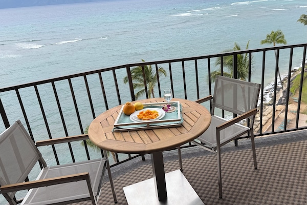 Direct oceanfront views from the 10th floor.