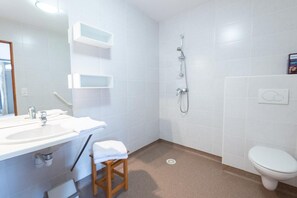 Shower, hair dryer