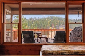 Interior - Waterfront cabin with dock on Hayden Lake (Hayden)