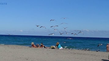 Am Strand, Strandtücher