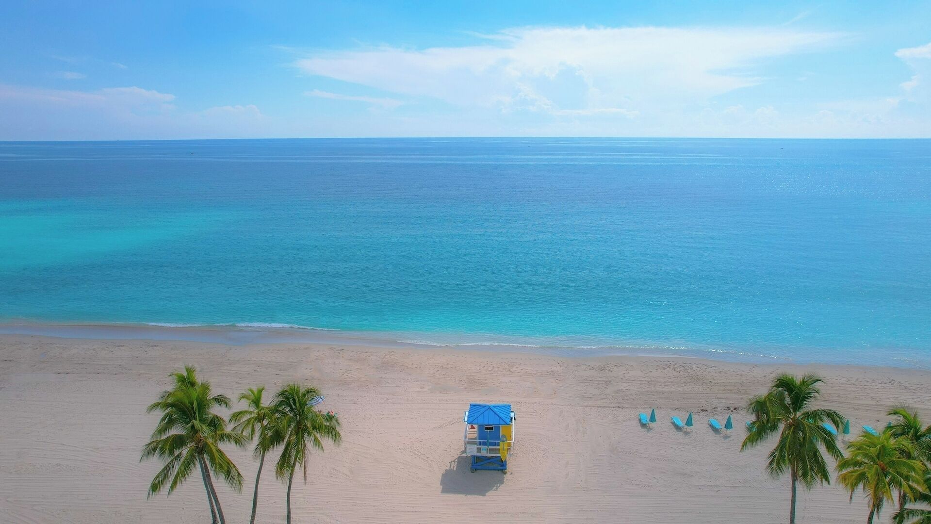Am Strand, Strandtücher