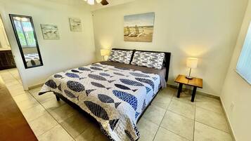 1 間睡房、熨斗/熨衫板、免費 Wi-Fi、床單