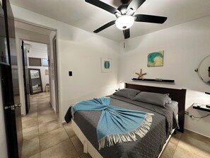 2 chambres, fer et planche à repasser, accès au Wi-Fi (inclus)