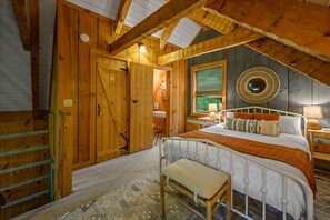2 bedrooms, desk, iron/ironing board, travel crib - Boho Chic Log Cabin FOX AT BLUFF CREEK  (Sevierville)