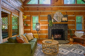Smart TV, fireplace, video games, Netflix