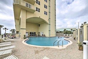 A heated pool - Beachfront PCB Condo w/ Ocean View & Pool Access! (Panama City Beach)