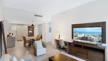 Smart TV, chimenea, Netflix y servicios de streaming