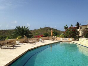 Pool - Swimming Pool- Balcony/Veranda- Sea & Sunset Views (St Johns)