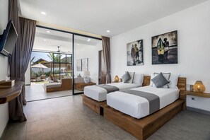 2 bedrooms, Internet - Lovely 2BR Villa 10-min walk to the Beach (Badung)