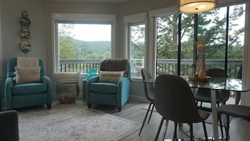 Vue depuis l’hébergement