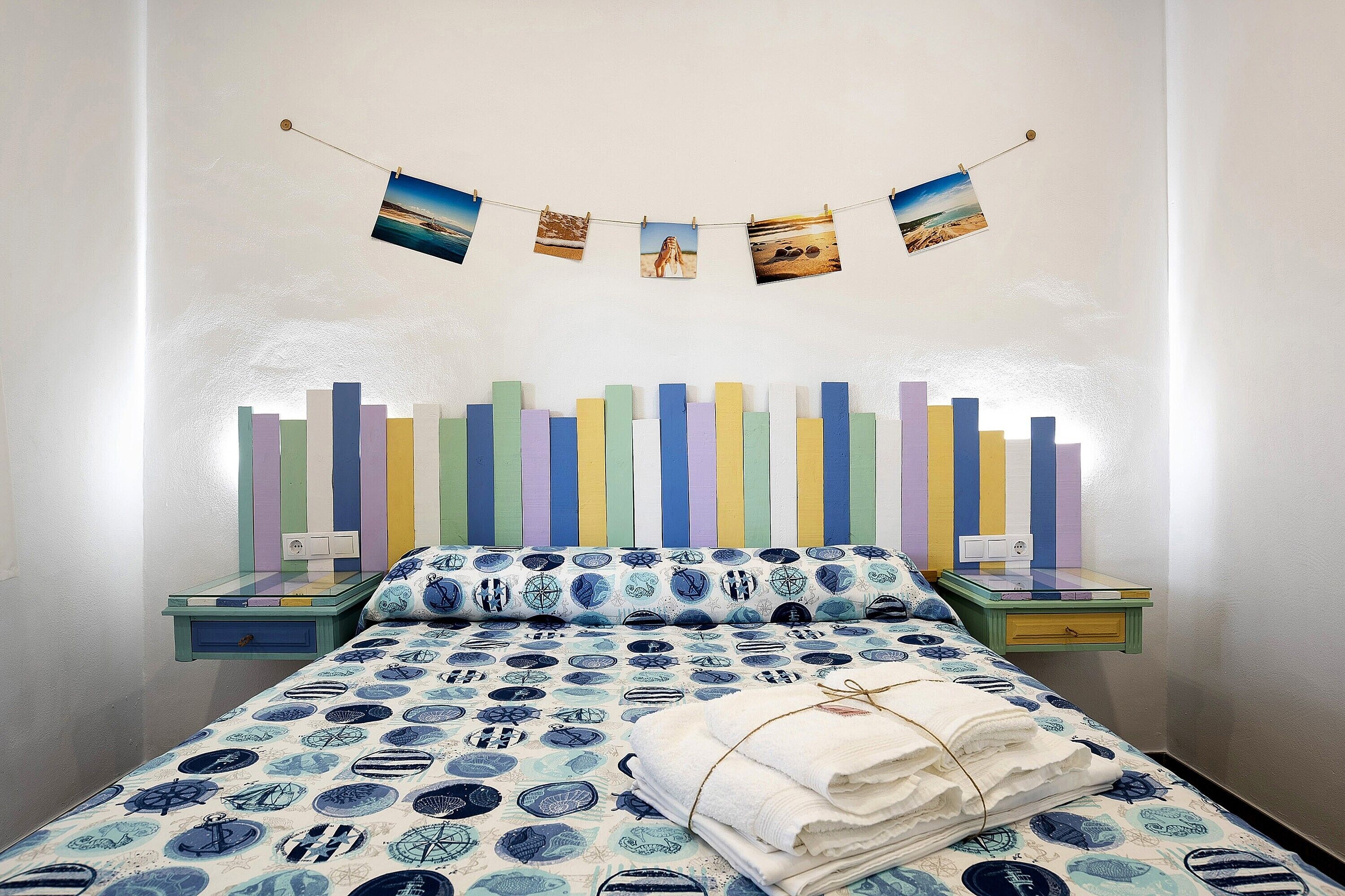 2 slaapkamers, een strijkplank/strijkijzer, gratis wifi, beddengoed