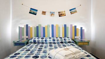 2 slaapkamers, een strijkplank/strijkijzer, gratis wifi, beddengoed