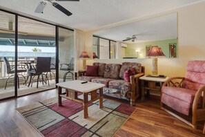 Condo, 1 Bedroom | Living room | 42-inch TV with cable channels - Big Island Kona Reef C-32 by Coldwell Banker Island Vacations (Kailua-Kona)