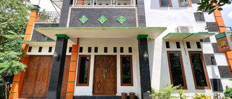 Fassade der Unterkunft