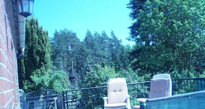 Traumhafter Ausblick in die Natur, Direkt am Waldrand, Biker Willkommen