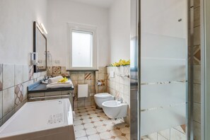 Shower, hair dryer, bidet