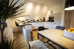 Dining - Q-Stall am Poppenberg, Apartment Q6 - newly renovated in a secluded location (Brilon)