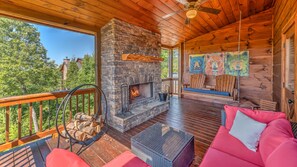 Cabin, 4 Bedrooms | Balcony - Crystal Sky by Escape to Blue Ridge (Mineral Bluff)