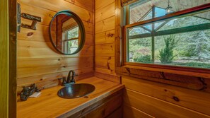 Cabin, 4 Bedrooms | Bathroom - Crystal Sky by Escape to Blue Ridge (Mineral Bluff)