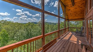 Cabin, 4 Bedrooms | Balcony - Crystal Sky by Escape to Blue Ridge (Mineral Bluff)