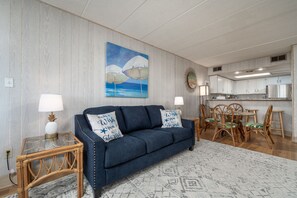 TV - Oceanfront 2BR, 2BA condo on 59th Street (Ocean City)